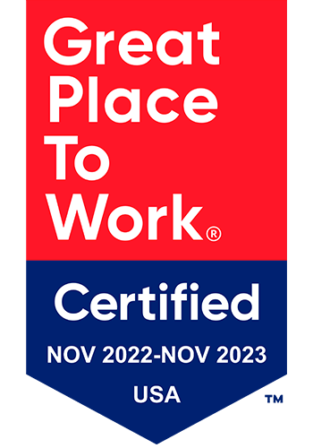 Great Places To Work Certified 2023